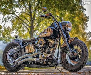пазл Красивые Harley-Davidson